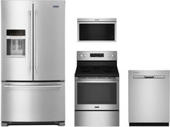 Maytag® 4 Piece Fingerprint Resistant Stainless Steel Kitchen Package