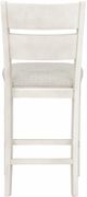 Standard Furniture Kyle Light White Counter Upholstered Stools - Set of 2-1