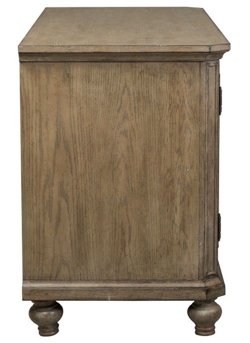 Liberty Furniture Simply Elegant Heathered Taupe Credenza-3