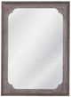 Bassett Mirror Kingsley White Washed Wall Mirror-0