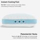 BEDGEAR® Summit 2.0 Performance® Dual Comfort Standard Bed Pillow-3