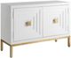 Uttermost® Aiken White Cabinet-0