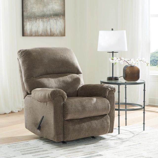 Signature Design by Ashley® Stonemeade Nutmeg Manual Rocker Recliner-6