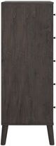 Signature Design by Ashley® Piperton Brown/Dark Charcoal Chest of Drawer-2