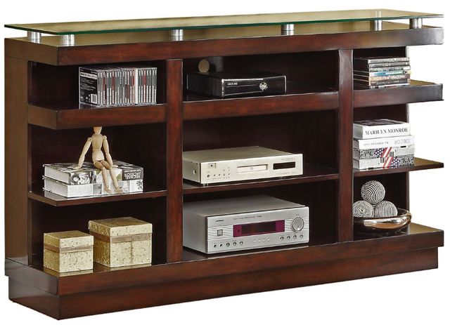 Legends Home Novella Brown Entertainment Center-2