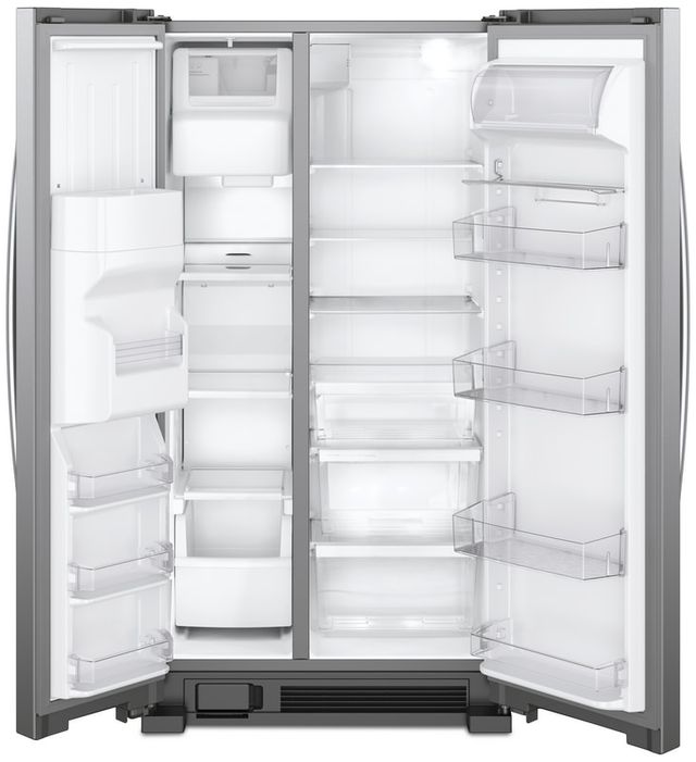 Crosley® 36" 24.5 Cu. Ft. Stainless Steel Side-by-Side Refrigerator -1
