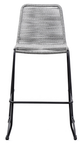 Armen Living Shasta Gray  30" Outdoor Bar Stool-1