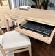 aspenhome® Maddox Biscotti 68" Writing Desk-3
