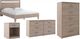 Signature Design by Ashley® Flannia 4-Piece Gray Queen Platform Bed Set-0