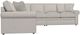 La-Z-Boy® Collins Almond Sectional with Custom Layout Options-1