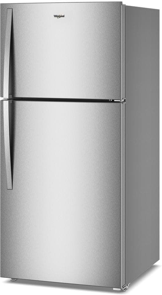Whirlpool® 30" 19 Cu. Ft. Fingerprint-Resistant Stainless Steel Top Freezer Refrigerator with Total Coverage Cooling-2