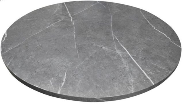 American Wholesale Furniture Shannon 5-Piece Gray Dining Set-2