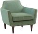 Olliix by Madison Park Blue-Green Cruz Mid-Century Accent Chair-1