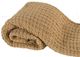 A & B Home Brown Basketweave Throw Blanket-1