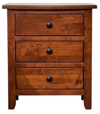 Amish Works Shaker Brown Nightstand