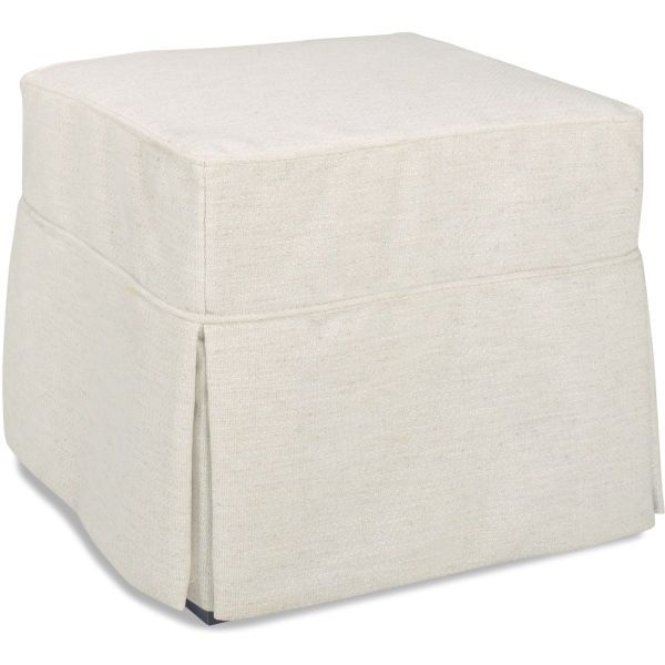Parker Southern McKinna Elise Parchment Ottoman-0