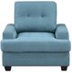 Mazin Furniture Dunstan Blue Chair-1