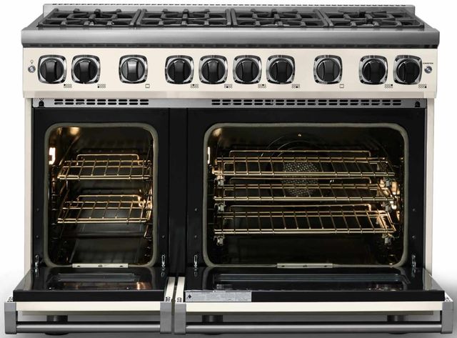 Viking® 7 Series 48'' Pure White Pro Style Natural Gas Range-1