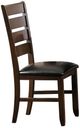 Homelegance® Ameillia Black/Dark Oak Side Chair-0