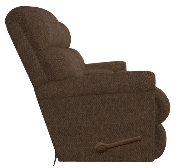 La-Z-Boy® Pinnacle Espresso Manual Wall Reclining Loveseat with Console-2