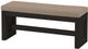 Crate Designs™ Furniture Espresso Upholstered Bench-0