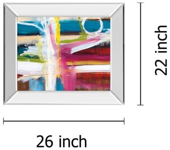 Classy Living St. Germain Color Blind 22" Wall Art-2