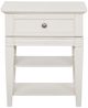 Magnussen Home® Willowbrook Egg Shell White Open Nightstand-2