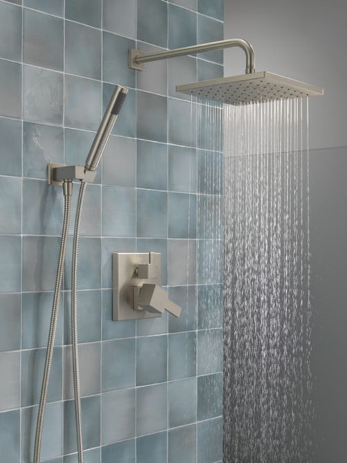 Delta Modern Monitor® 14 Series Spotshield Brushed Nickel Shower with Raincan and Hand Shower-4