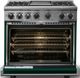 Viking® 7 Series 36" Ivy Pro Style Dual Fuel Range with Griddle-1