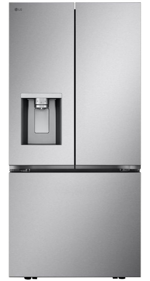 LG 33 in. 20.2 Cu. Ft. Stainless Steel French Door Refrigerator-0