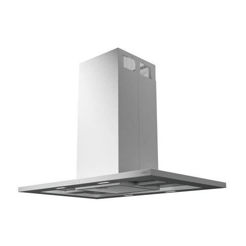 Zephyr Modena 36" Stainless Steel with Glass Island Range Hood-2