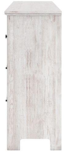 Signature Design by Ashley® Fenderport Whitewash 6-Drawer Dresser-4