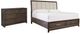 Signature Design by Ashley® Brueban 2-Piece Brown King Panel Storage Bed Set-0