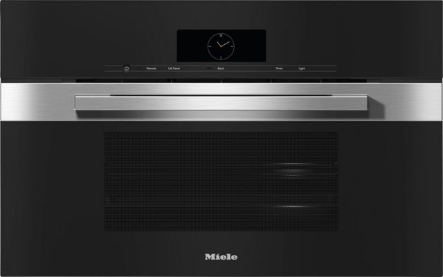 Miele 30" Cool Touch Steel Steam Oven