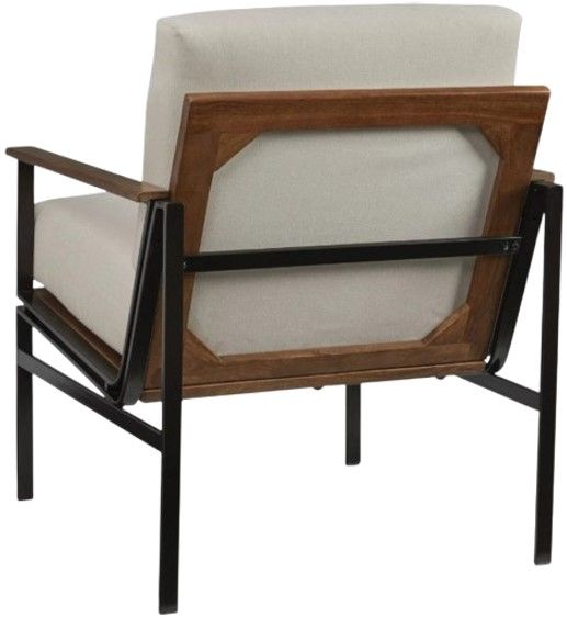 Signature Design by Ashley® Tilden Brown-Ivory Accent Chair-2