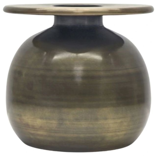 Signature Design by Ashley® Fedorleigh Antique Brass 12" Vase-0