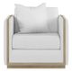A.R.T. Furniture® Cassat Okla Snow Lounge Chair-2