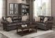 Homelegance® Milford Brown Loveseat-1