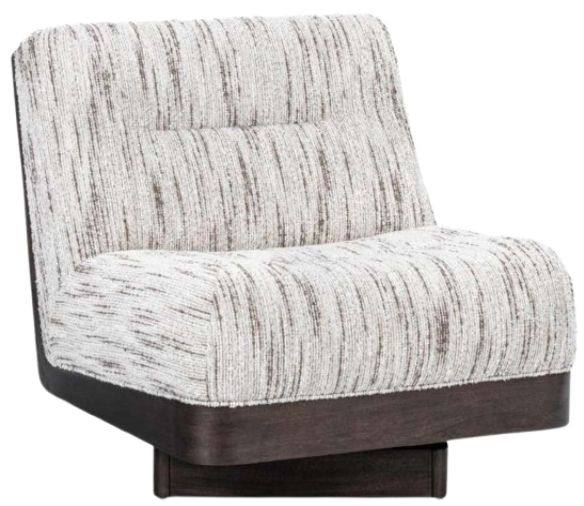 Classic Home Crandall Cocoa Cream Swivel Chair-0