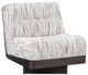 Classic Home Crandall Cocoa Cream Swivel Chair-0