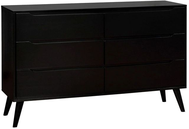 Furniture of America® Lennart Black Dresser-0