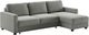 Luonto® Furniture Hampton 2-Piece Rodeo/Walnut Queen Sleeper Sectional-2