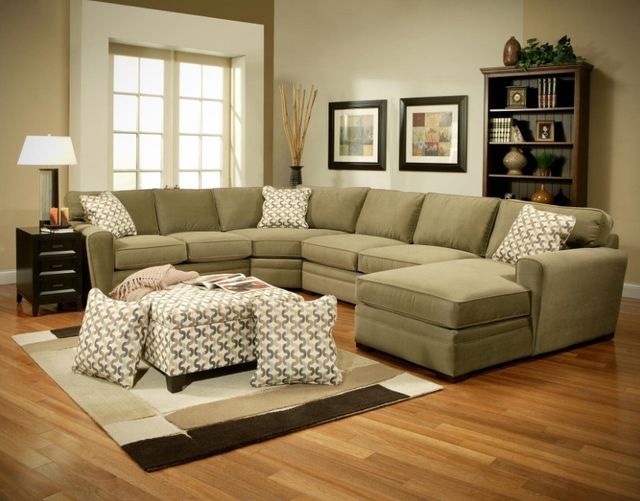 Jonathan Louis Customizable Artemis 4-Piece Sectional and Chaise-1