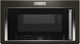 KitchenAid® 1.9 Cu. Ft. Black Stainless Steel with PrintShield™ Finish Over The Range Microwave Hood Combination-0
