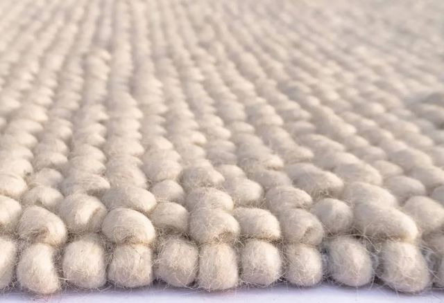 KAS Rugs Pave Ivory Cornerstone 5'x8' Area Rug-3
