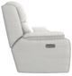 La-Z-Boy® Dorian Cream Power Reclining Loveseat with Headrest-3