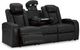 Signature Design by Ashley® Caveman Den Midnight Power Reclining Sofa-1