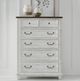 Liberty Furniture River Place Riverstone White/Tobacco Chest-1