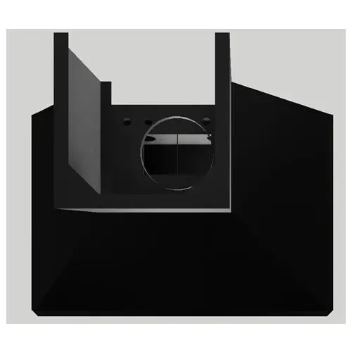 Vent-A-Hood® 42" Black Wall Hood-2