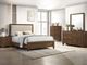 Crown Mark Millie Brown Cherry 4-Drawer Chest-1